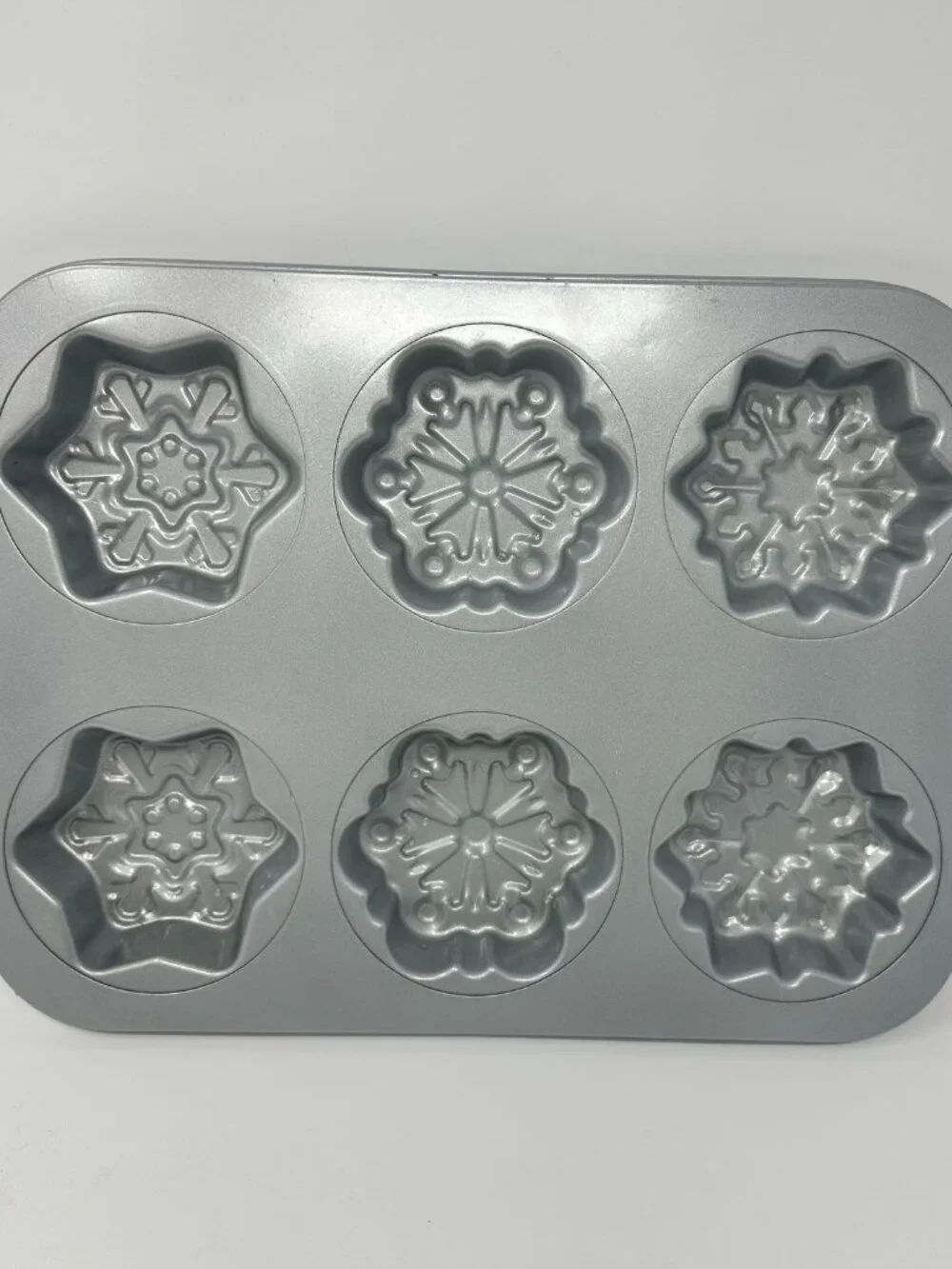 GUC Disney Frozen II Nordic Ware Snowflake Mini Cake Pan, Anna Elsa Party